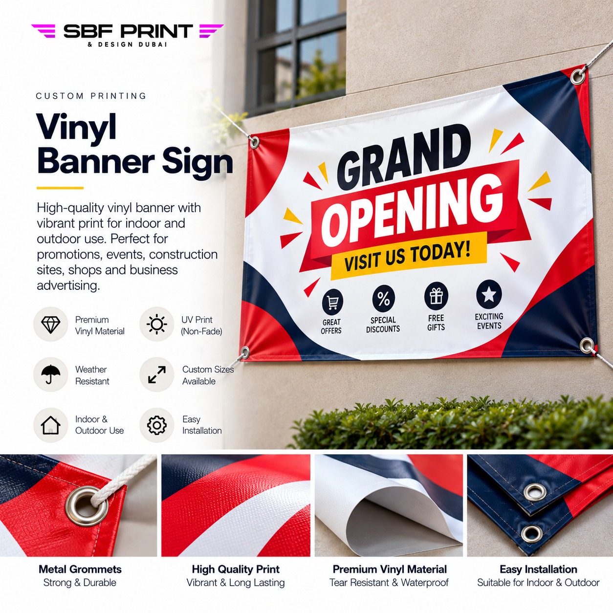 Banners & Festoons Dubai — SBF Print