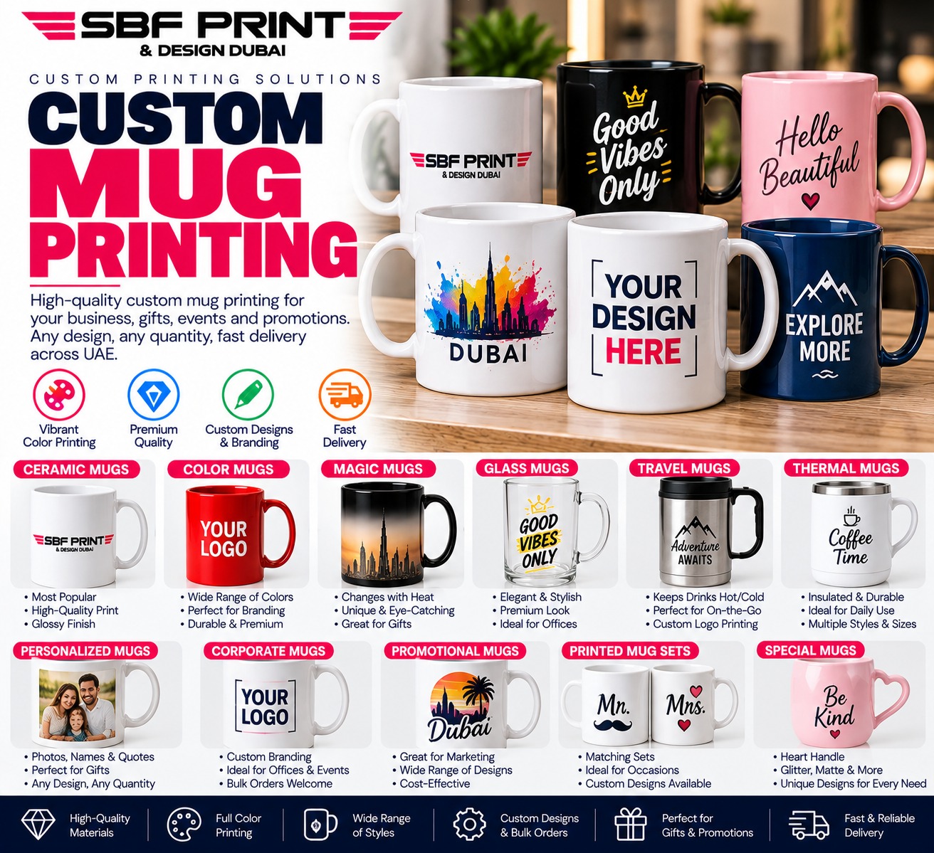 Custom Mug Printing