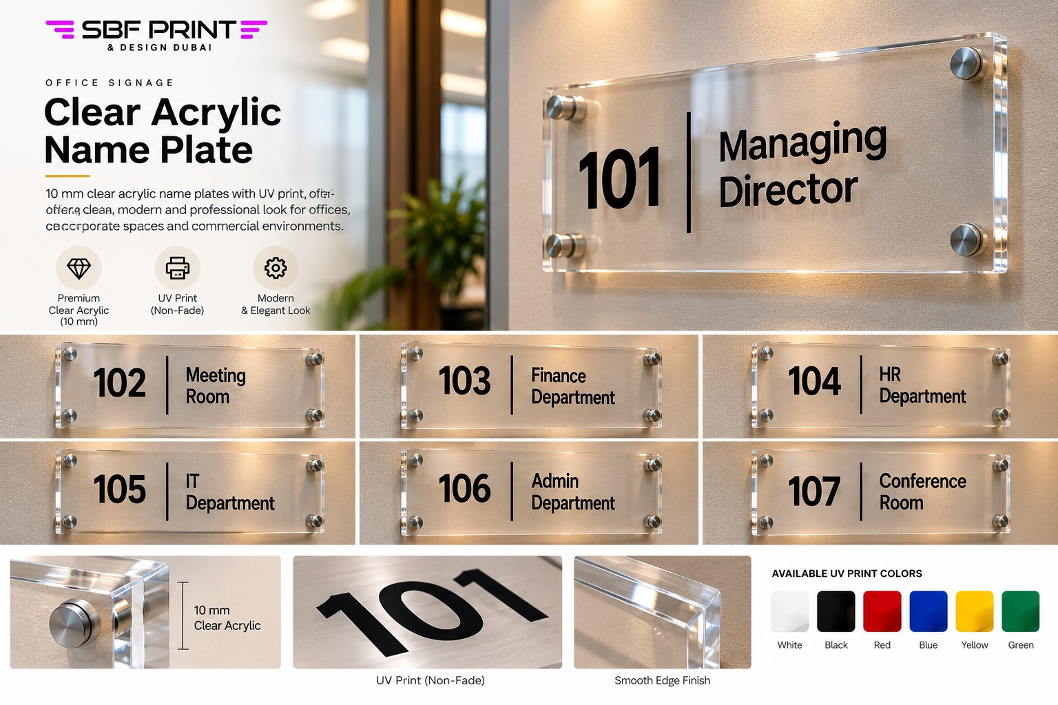 Office Nameplates