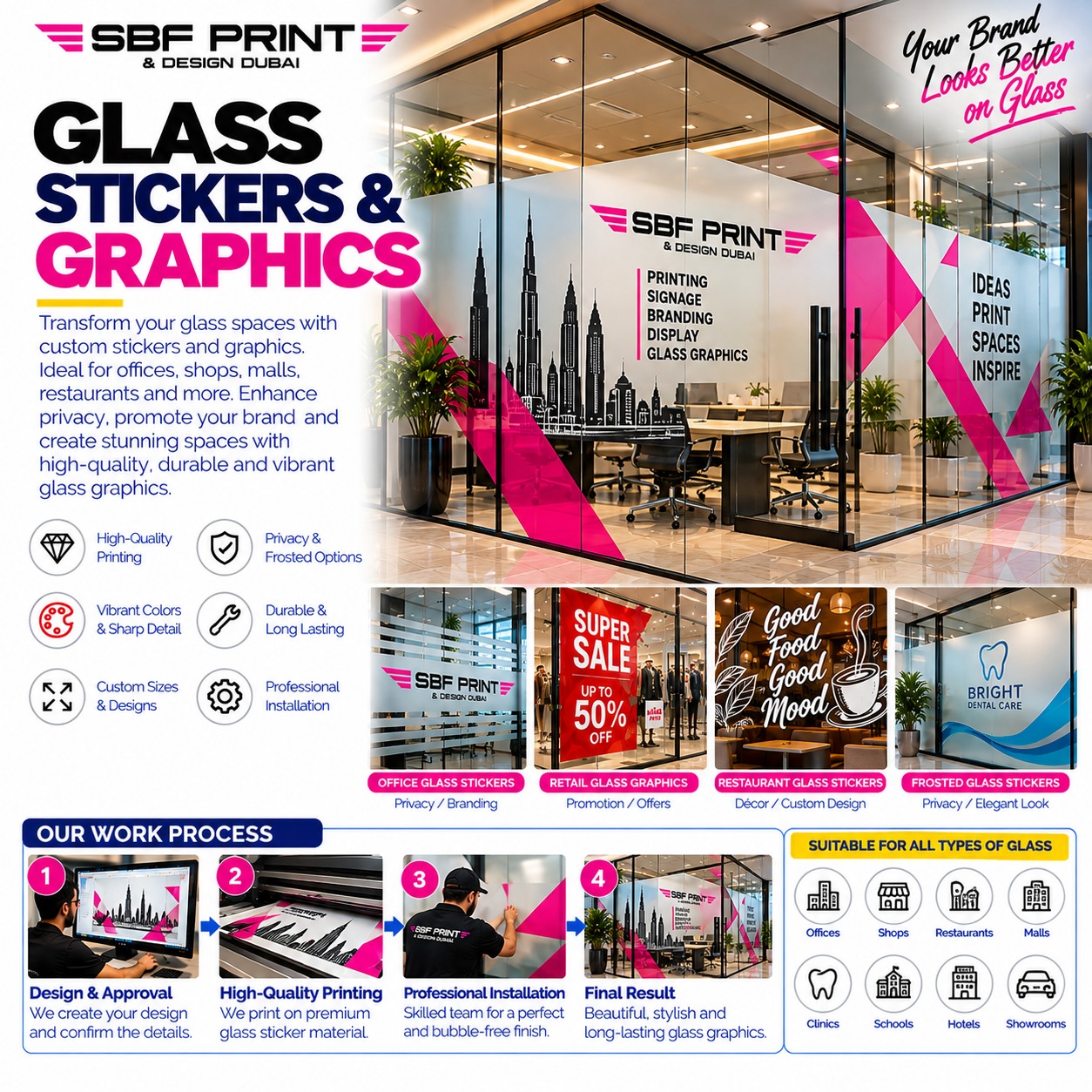 Glass Stickers & Graphics